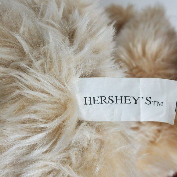 VTG Plush Bear Twins Boy Girl Valentines Stuffed Animal Teddy Bow Gift Chocolate - Picture 9 of 11